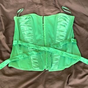 Lime Green Corset